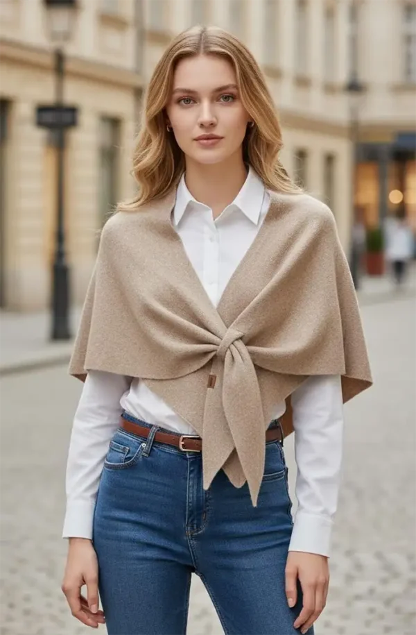 Winter Shawl Wraps-Women‘s Oversized Knitted