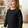 Toddler-Girls- Long-Sleeve Shirts-Soft Cotton-T-Shirts