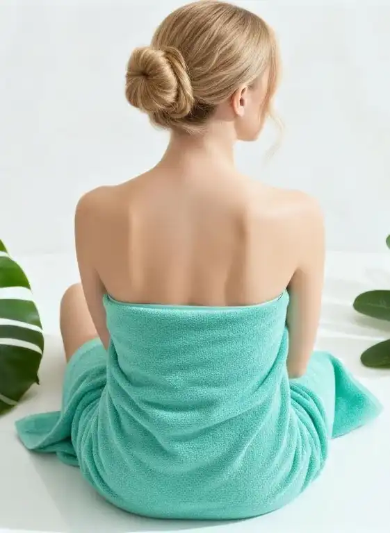 Cotton Bathrobe:Absorbent Thick Home and Hotel Bathrobes