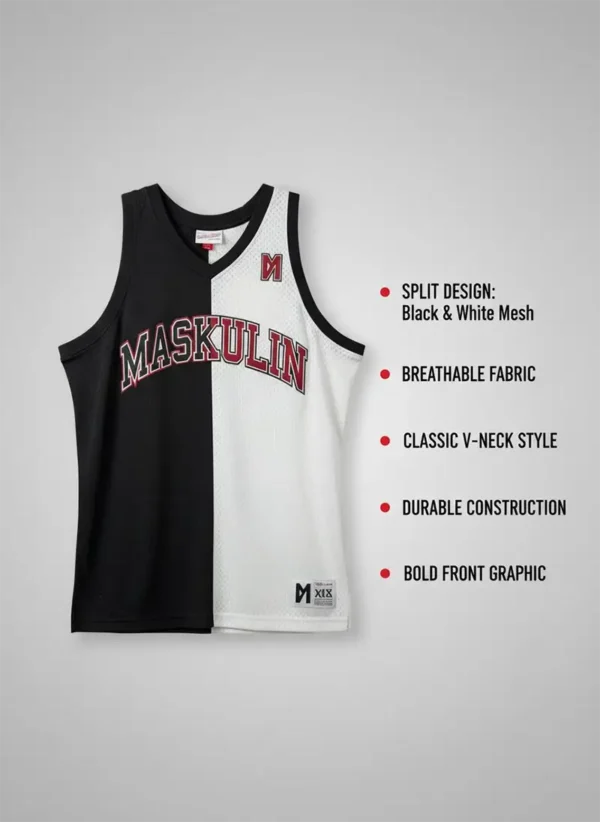 Classic V-neck fit of SXI8 streetwear athletic tee in motion