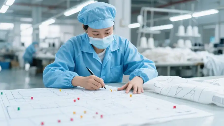 fabric nesting verification