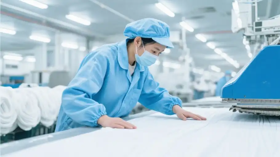 pressing and finishing inspection